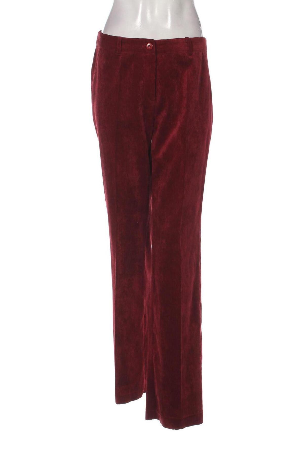 Γυναικείο κοτλέ παντελόνι, Μέγεθος M, Χρώμα Κόκκινο, Τιμή 5,93 €