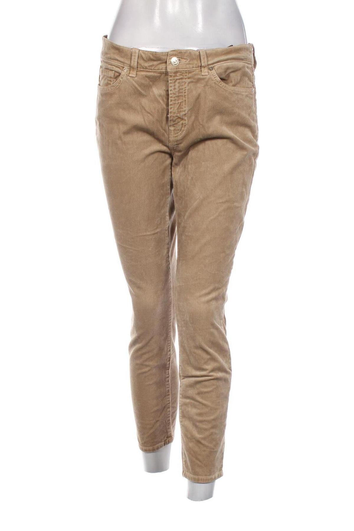 Pantaloni de velvet de femei 7 For All Mankind, Mărime M, Culoare Bej, Preț 185,92 Lei