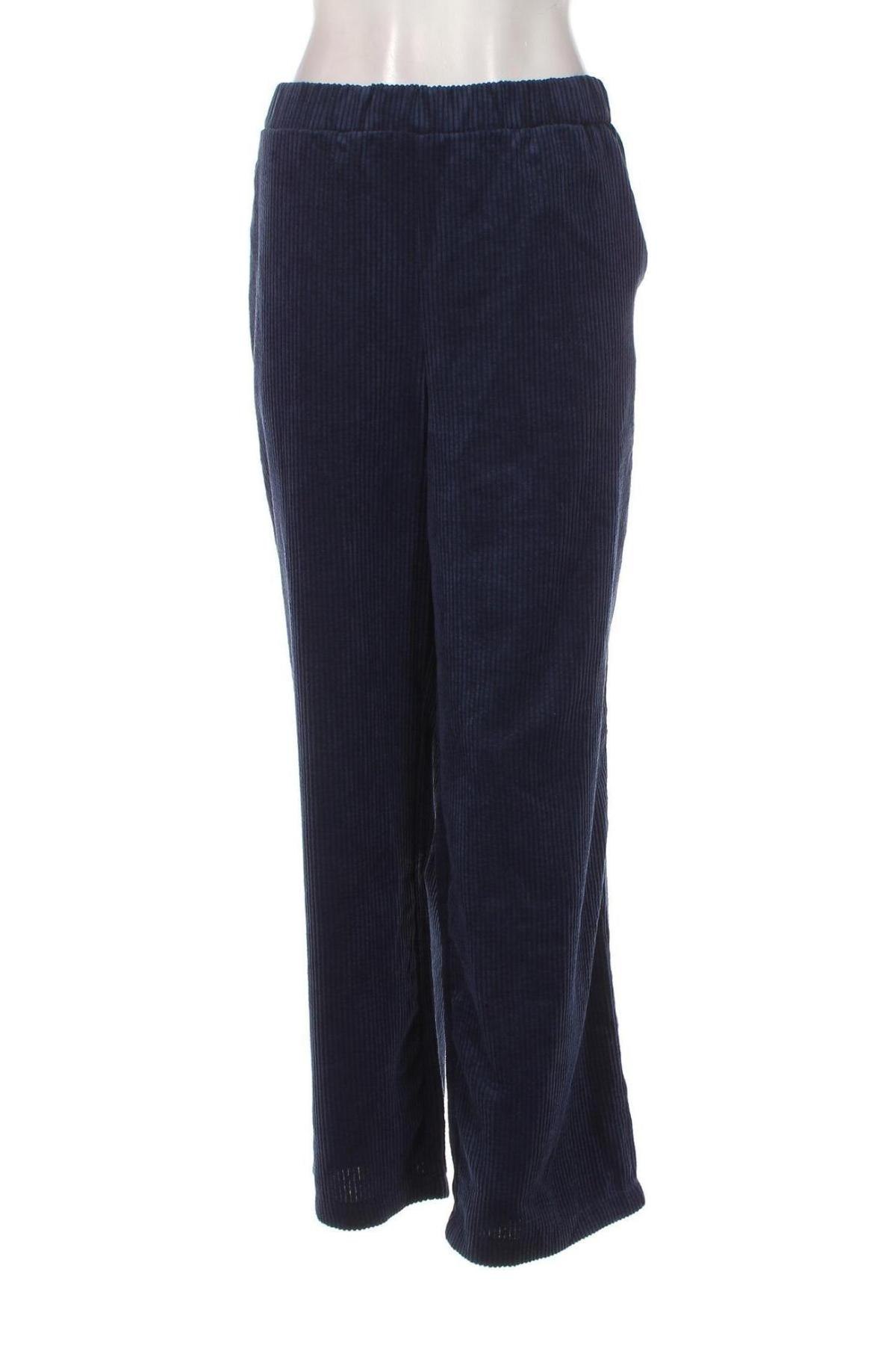 Damen Cordhose Broadway, Größe L, Farbe Blau, Preis 5,99 €