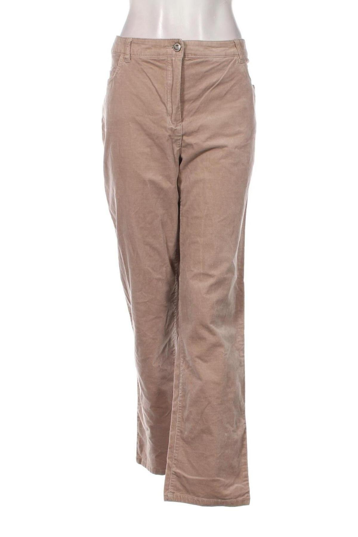 Pantaloni de velvet de femei Canda, Mărime XXL, Culoare Roz, Preț 48,65 Lei