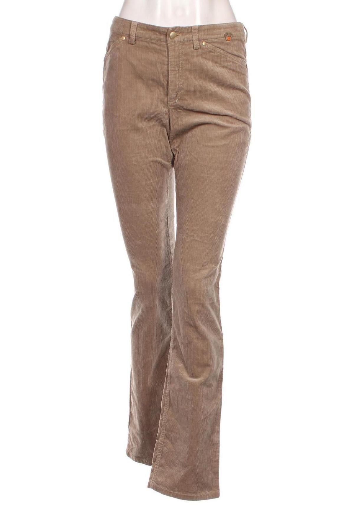 Pantaloni de velvet de femei Escada Sport, Mărime S, Culoare Bej, Preț 226,48 Lei