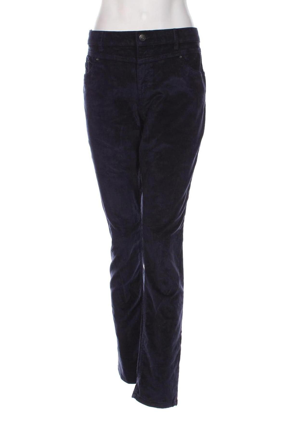 Γυναικείο κοτλέ παντελόνι Esprit, Μέγεθος L, Χρώμα Μπλέ, Τιμή 6,50 €