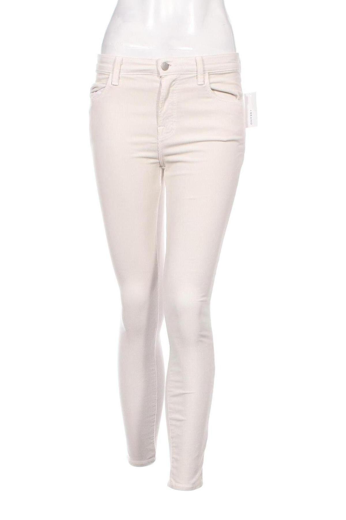 Γυναικείο κοτλέ παντελόνι J Brand, Μέγεθος XS, Χρώμα Εκρού, Τιμή 29,54 €
