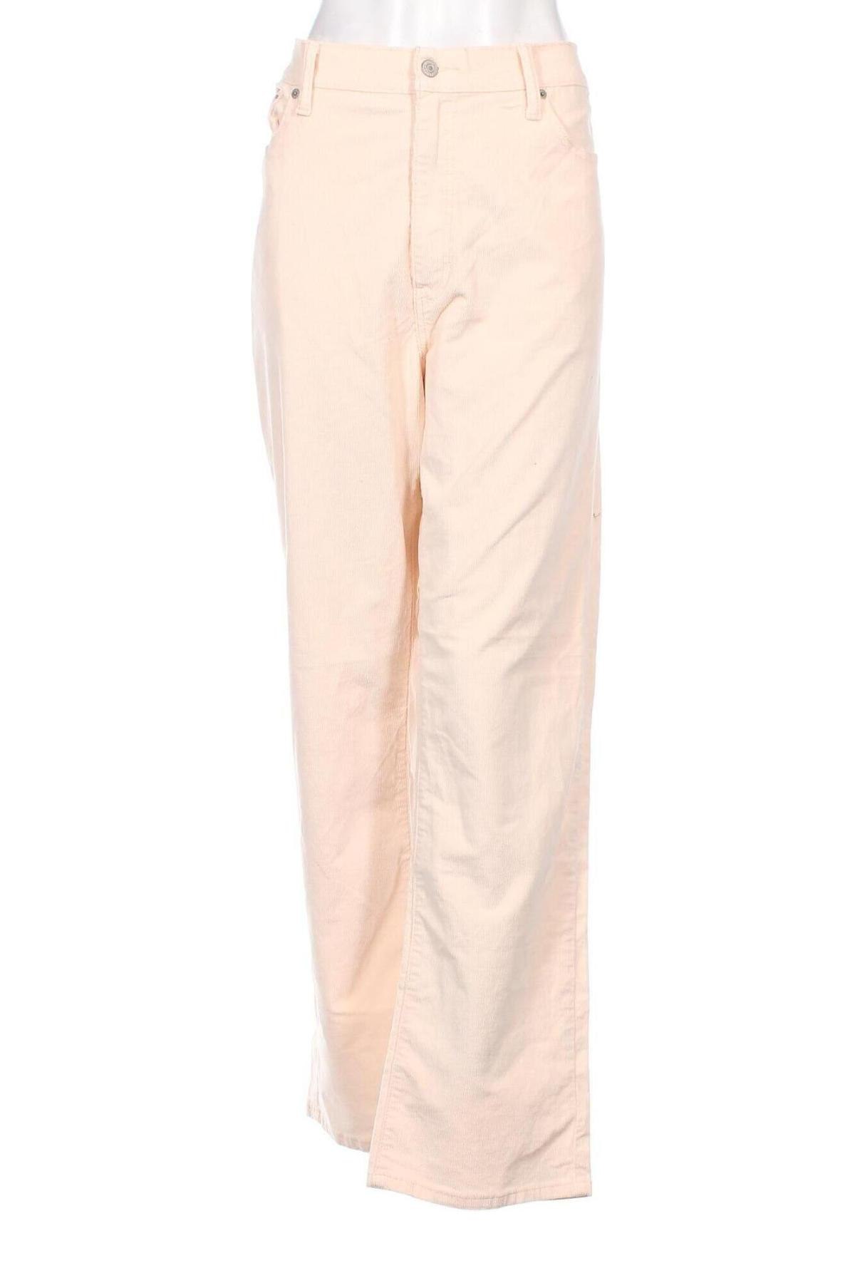 Γυναικείο κοτλέ παντελόνι Levi's, Μέγεθος XXL, Χρώμα Πορτοκαλί, Τιμή 16,90 €
