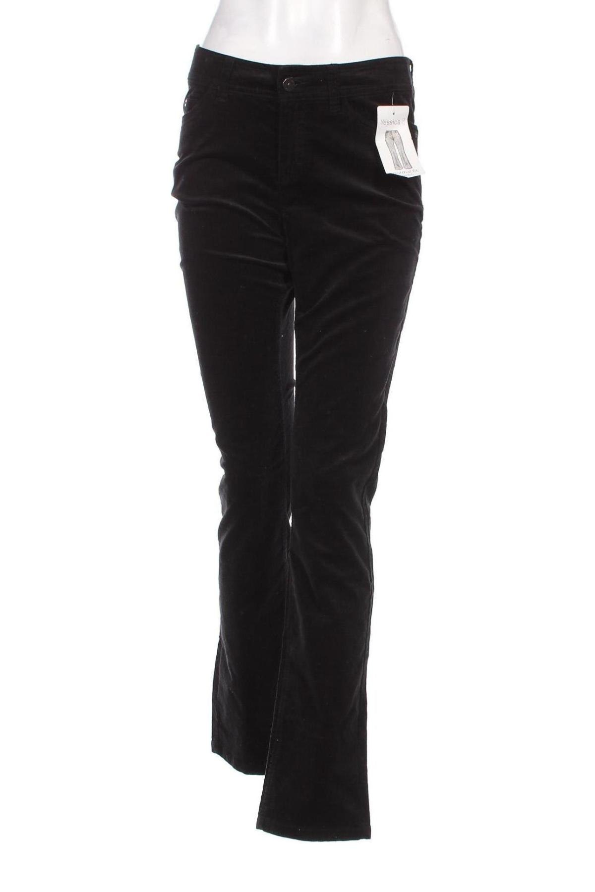 Дамски джинси Yessica, Размер M, Цвят Черен, Цена 45,86 лв.