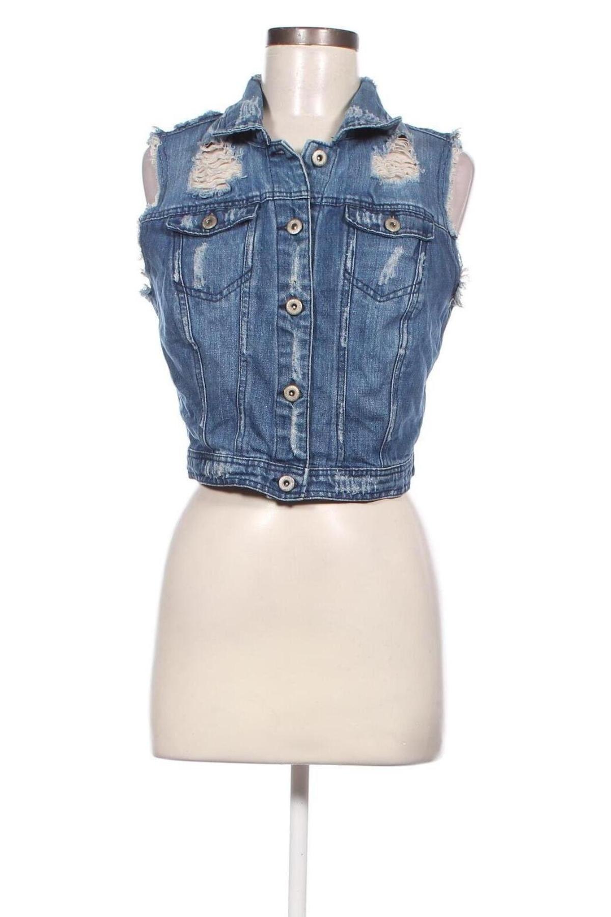 Γυναικείο γιλέκο Highway Jeans, Μέγεθος L, Χρώμα Μπλέ, Τιμή 8,84 €