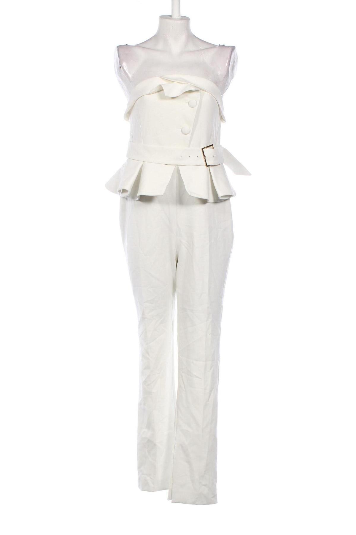 Damen Overall Karen Millen, Größe M, Farbe Weiß, Preis 111,94 €