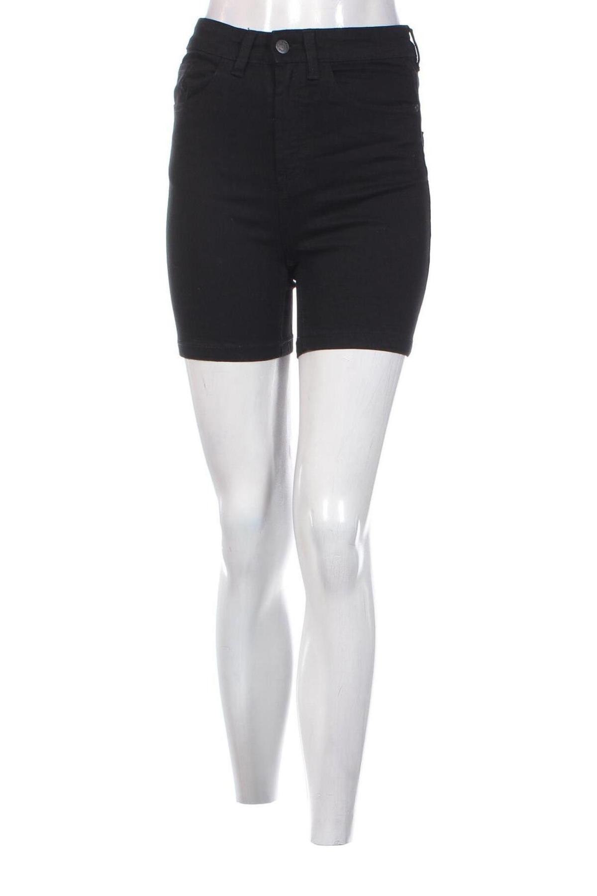 Γυναικείο κοντό παντελόνι Denim Project, Μέγεθος S, Χρώμα Μαύρο, Τιμή 9,28 €