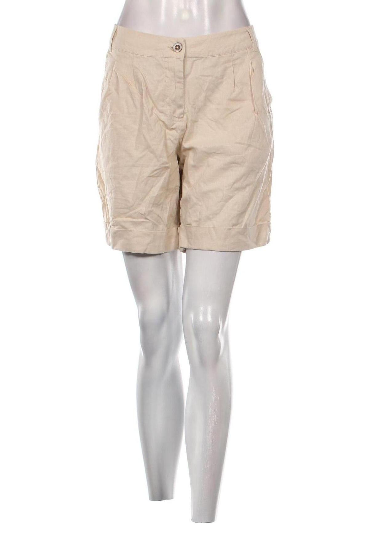 Γυναικείο κοντό παντελόνι Esmara, Μέγεθος L, Χρώμα  Μπέζ, Τιμή 6,35 €