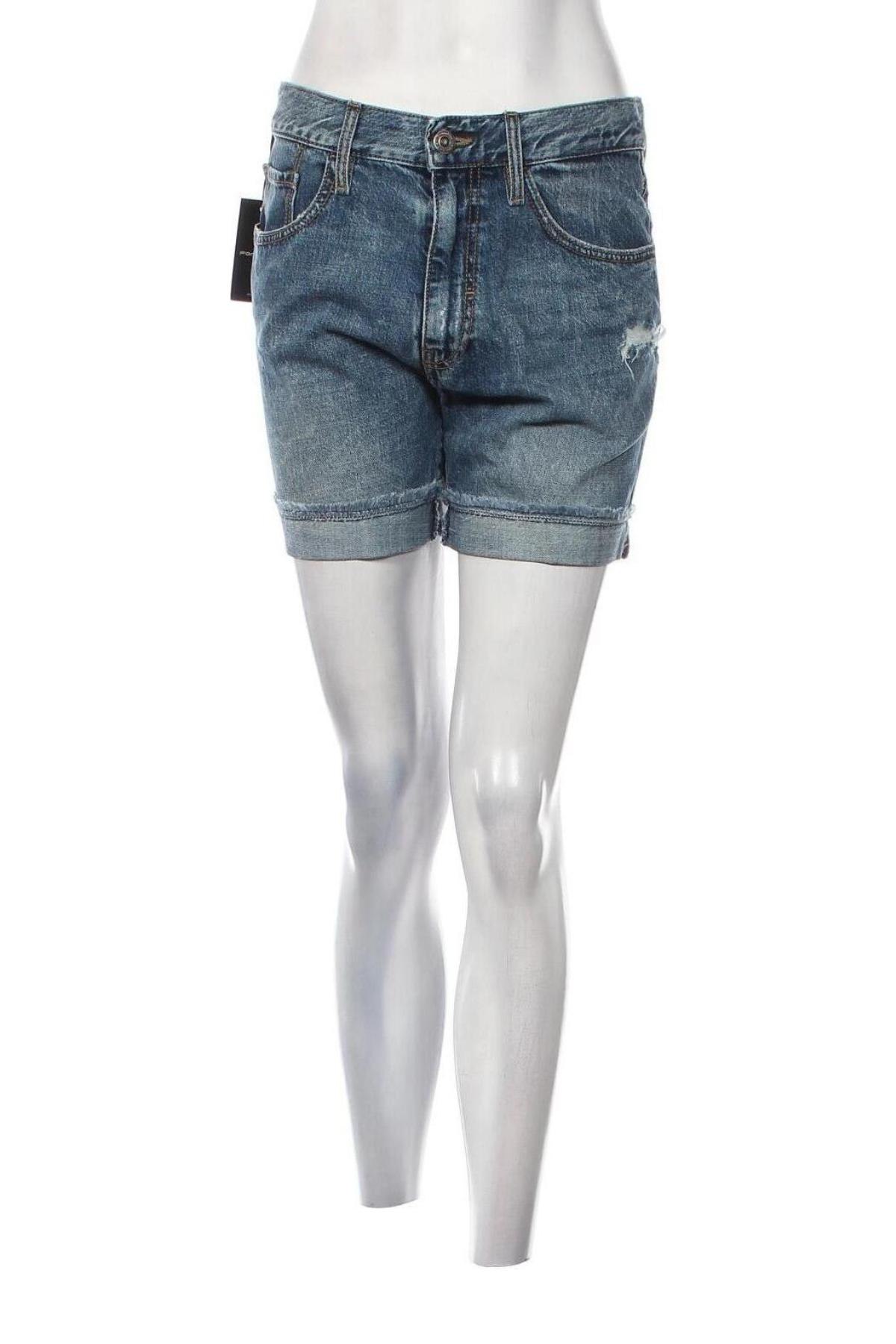 Pantaloni scurți de femei Fornarina, Mărime S, Culoare Albastru, Preț 156,25 Lei