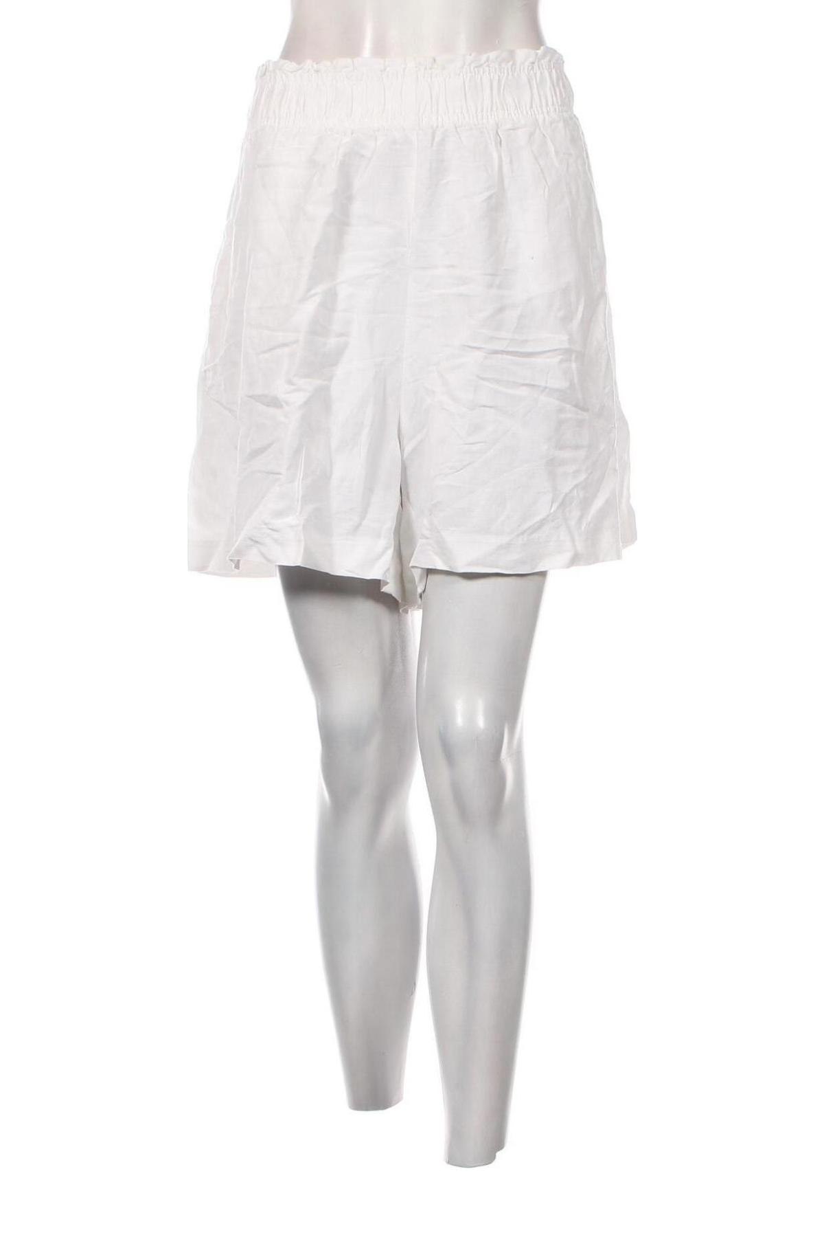 Damen Shorts H&M, Größe L, Farbe Weiß, Preis 21,57 €
