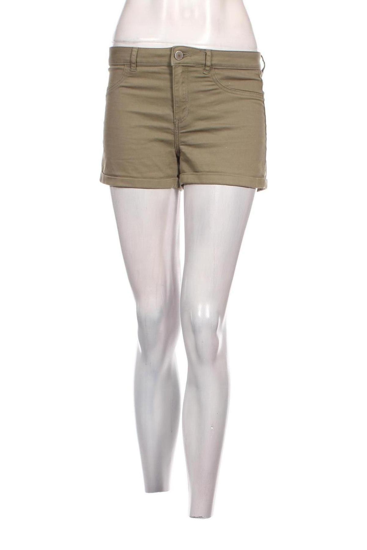 Γυναικείο κοντό παντελόνι H&M Divided, Μέγεθος S, Χρώμα Πράσινο, Τιμή 5,25 €