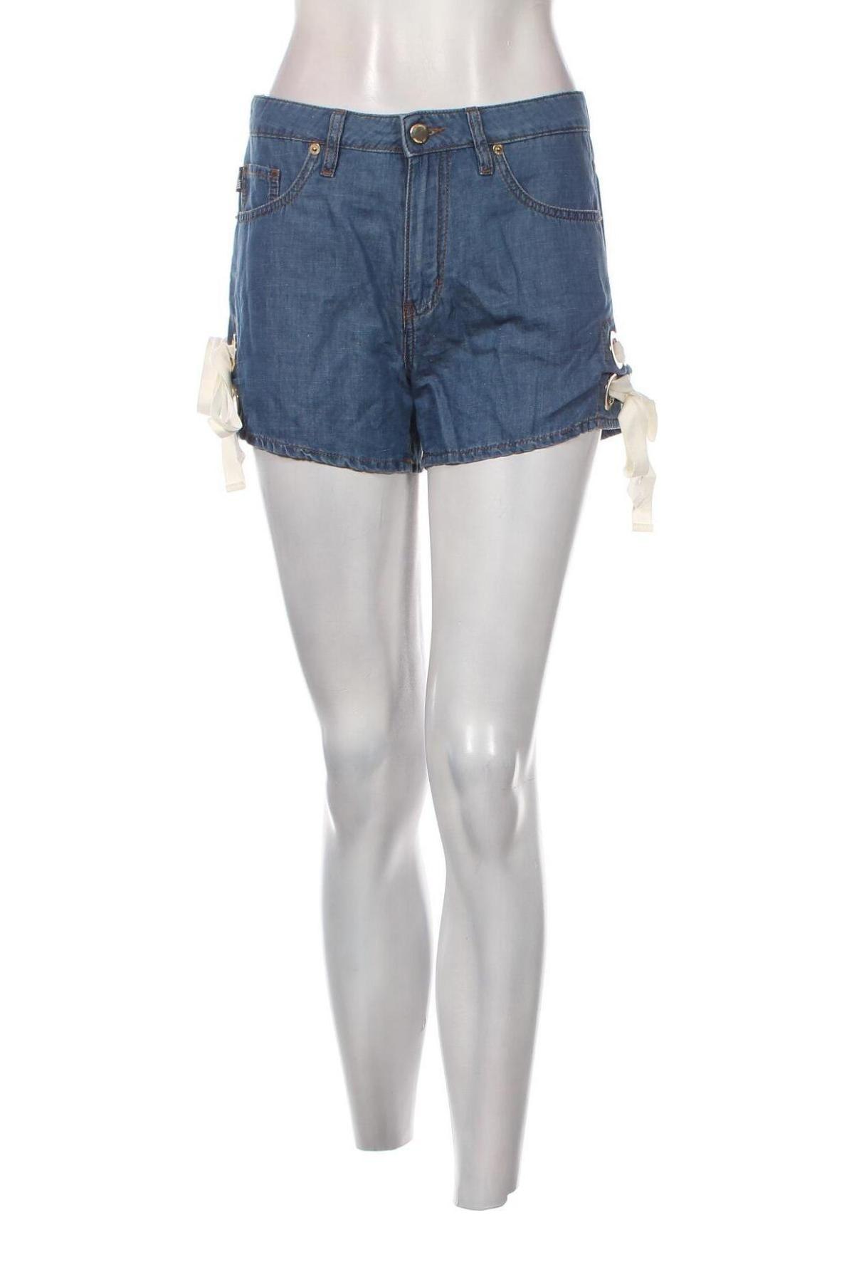 Γυναικείο κοντό παντελόνι Love Moschino, Μέγεθος M, Χρώμα Μπλέ, Τιμή 73,65 €