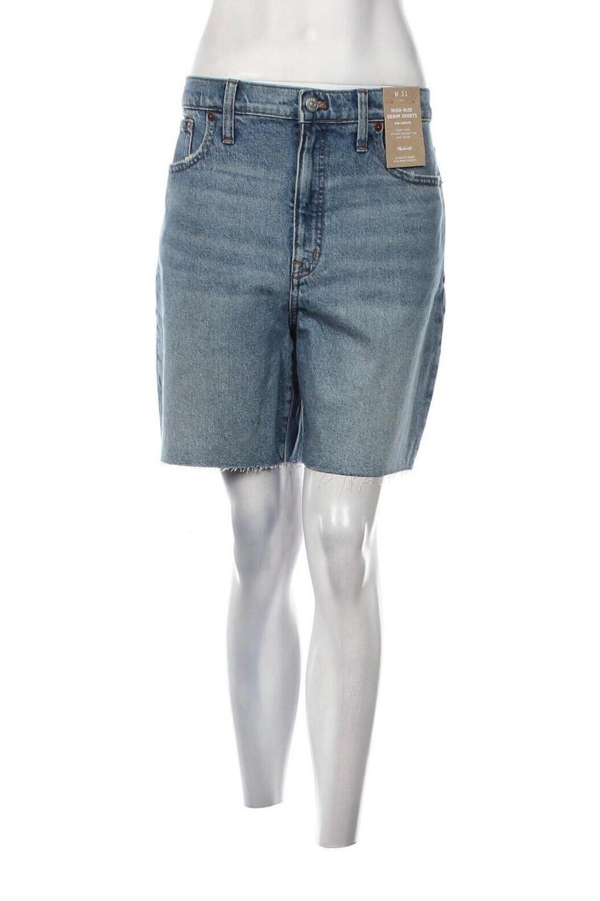 Дамски къс панталон Madewell, Размер XXL, Цвят Син, Цена 48,45 лв.