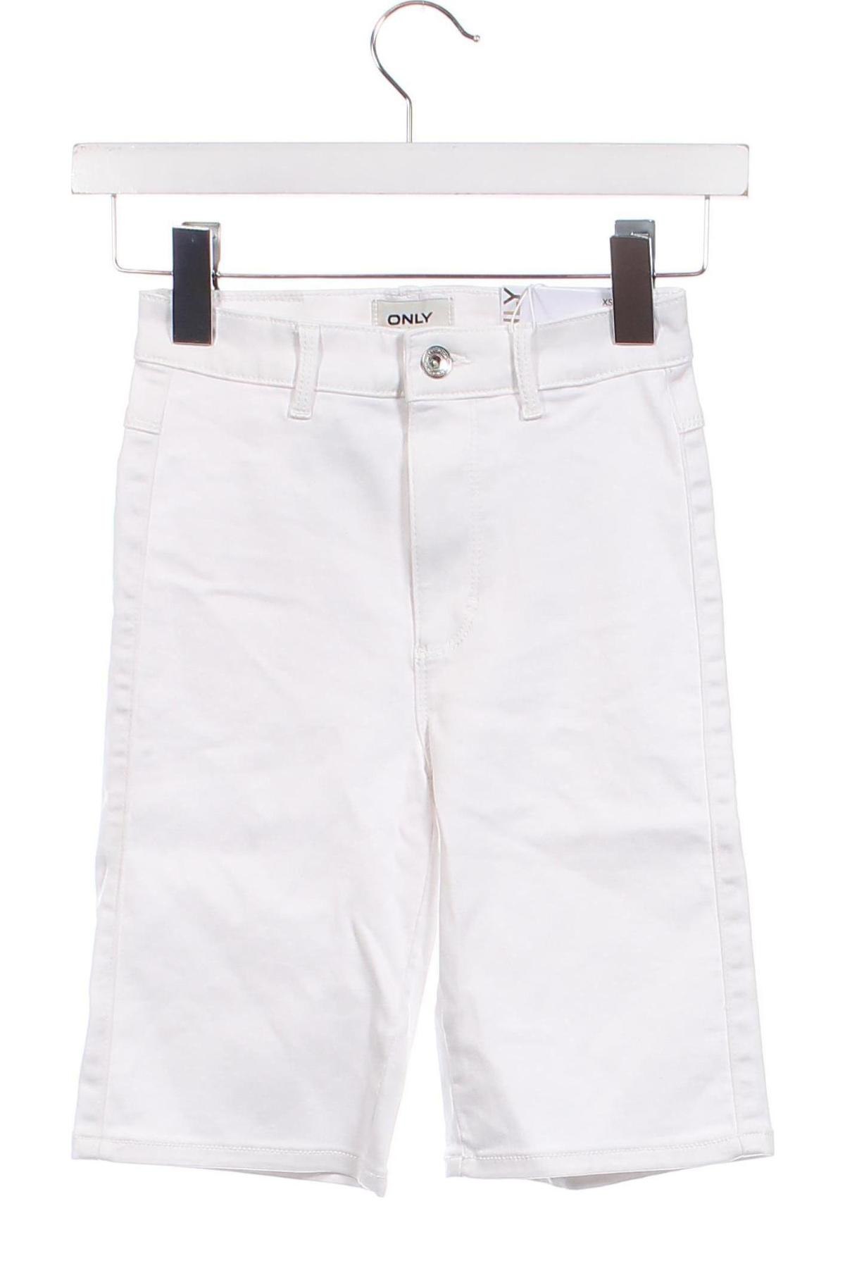 Γυναικείο κοντό παντελόνι ONLY, Μέγεθος XS, Χρώμα Λευκό, Τιμή 20,62 €