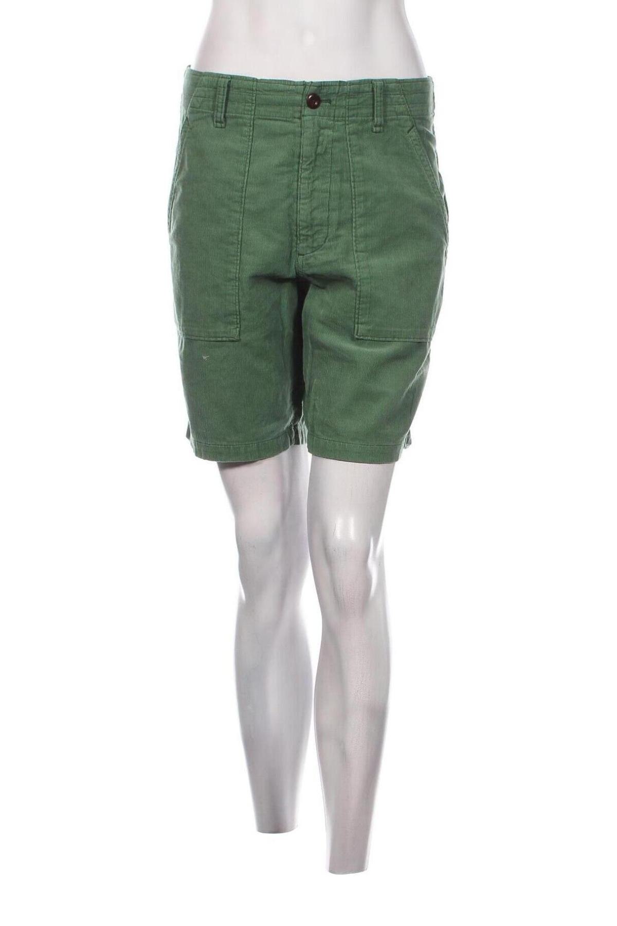 Γυναικείο κοντό παντελόνι Outerknown, Μέγεθος L, Χρώμα Πράσινο, Τιμή 28,04 €