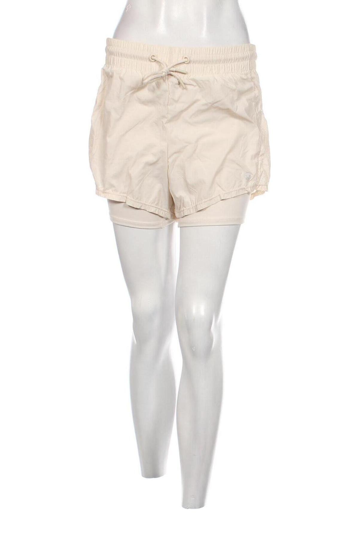 Γυναικείο κοντό παντελόνι Page One, Μέγεθος M, Χρώμα Εκρού, Τιμή 4,58 €