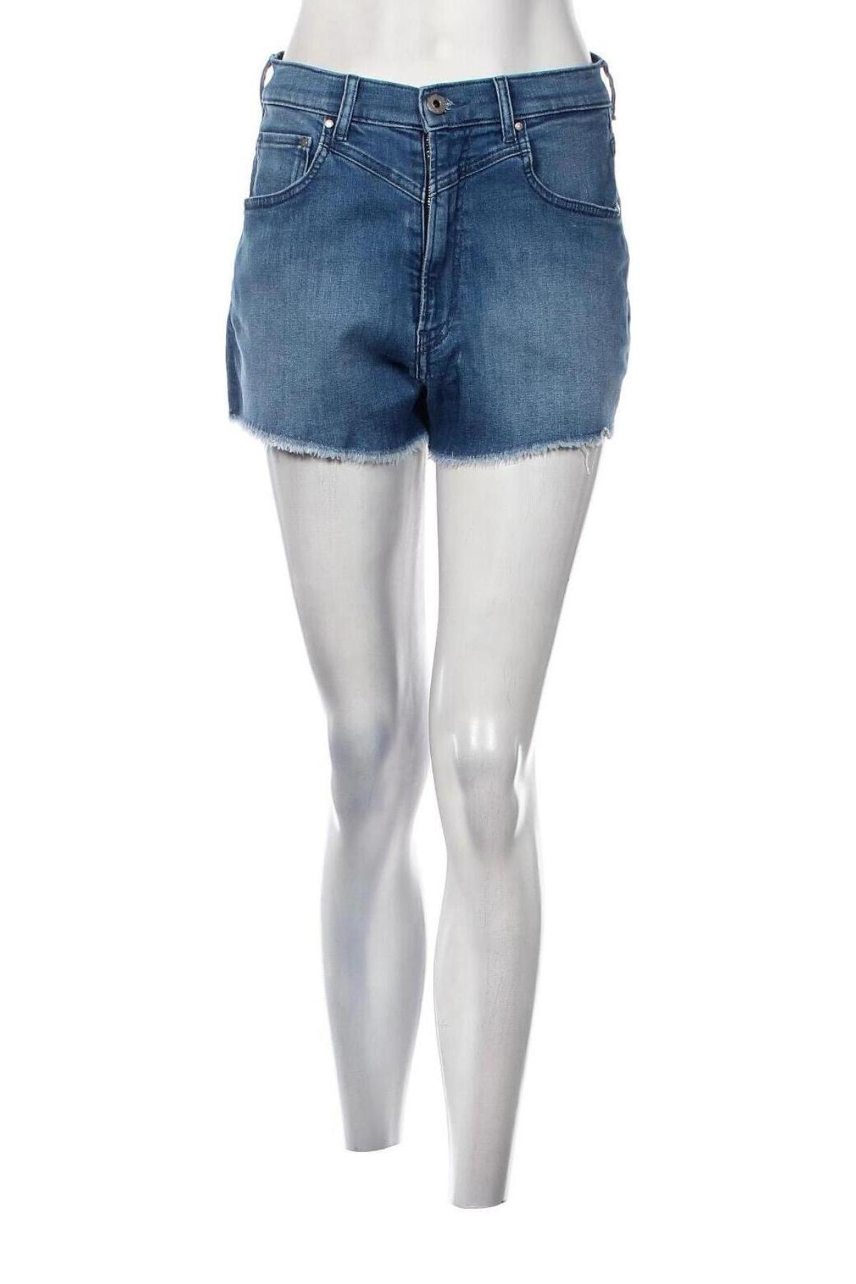 Γυναικείο κοντό παντελόνι Pepe Jeans, Μέγεθος M, Χρώμα Μπλέ, Τιμή 48,97 €