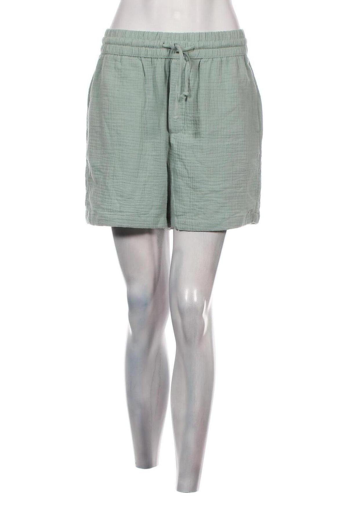 Γυναικείο κοντό παντελόνι Tom Tailor, Μέγεθος S, Χρώμα Πράσινο, Τιμή 7,05 €