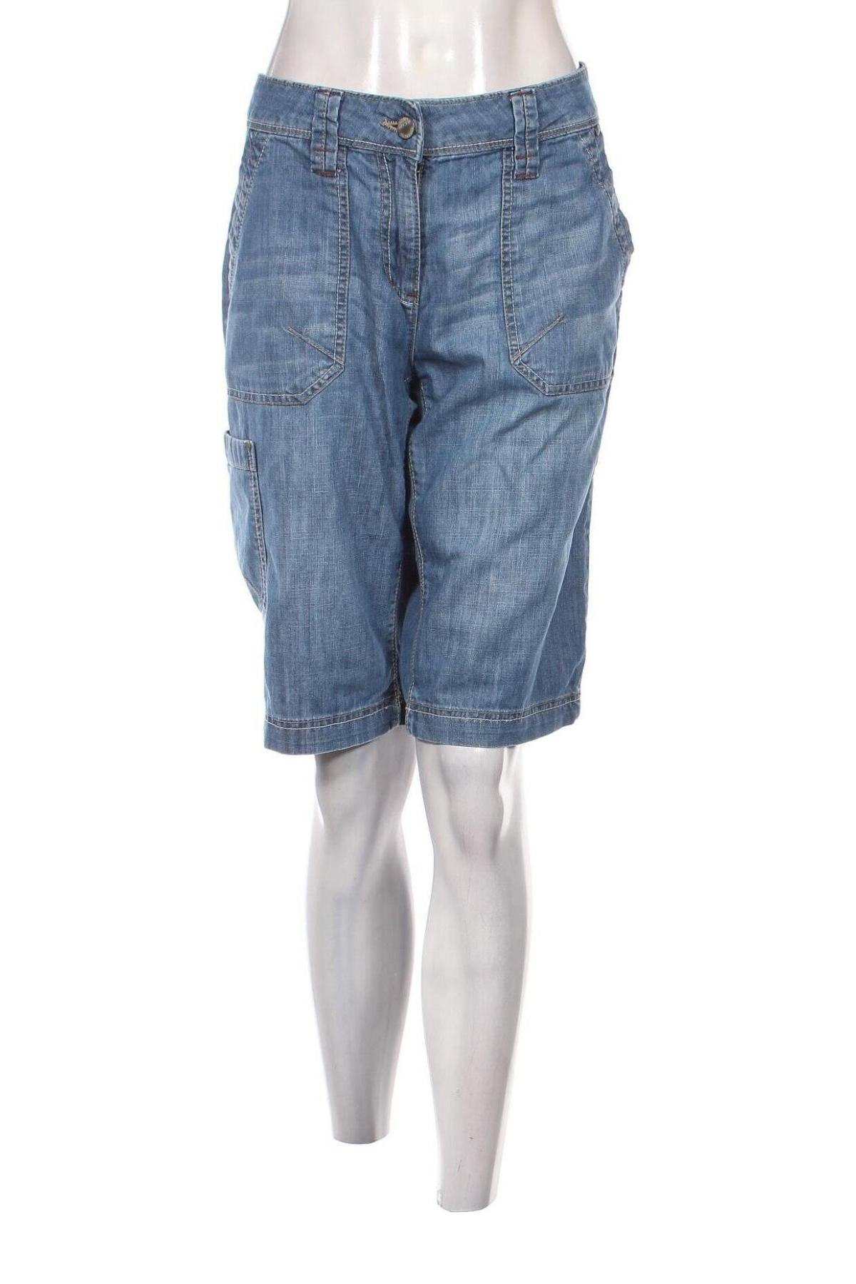 Дамски къс панталон Yessica, Размер XL, Цвят Син, Цена 19,00 лв.