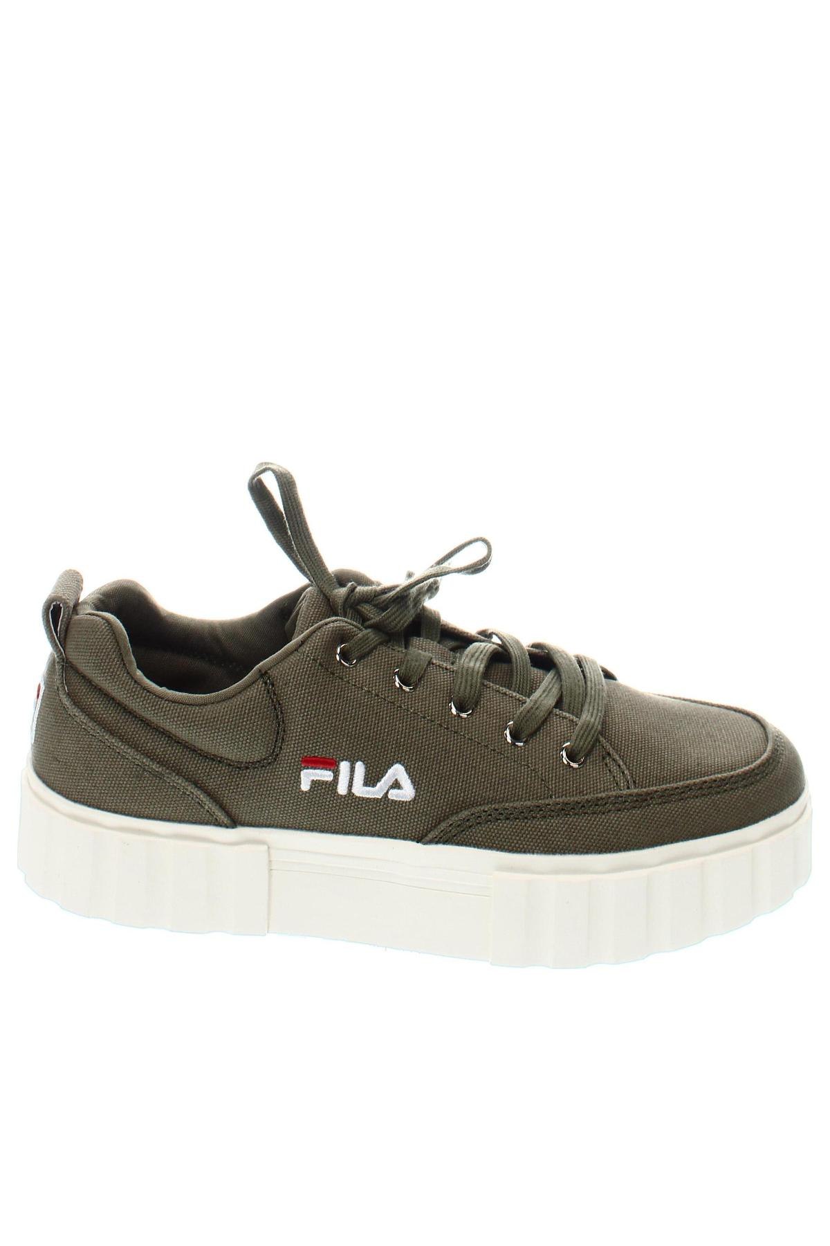 Дамски обувки FILA, Размер 40, Цвят Зелен, Цена 92,88 лв.