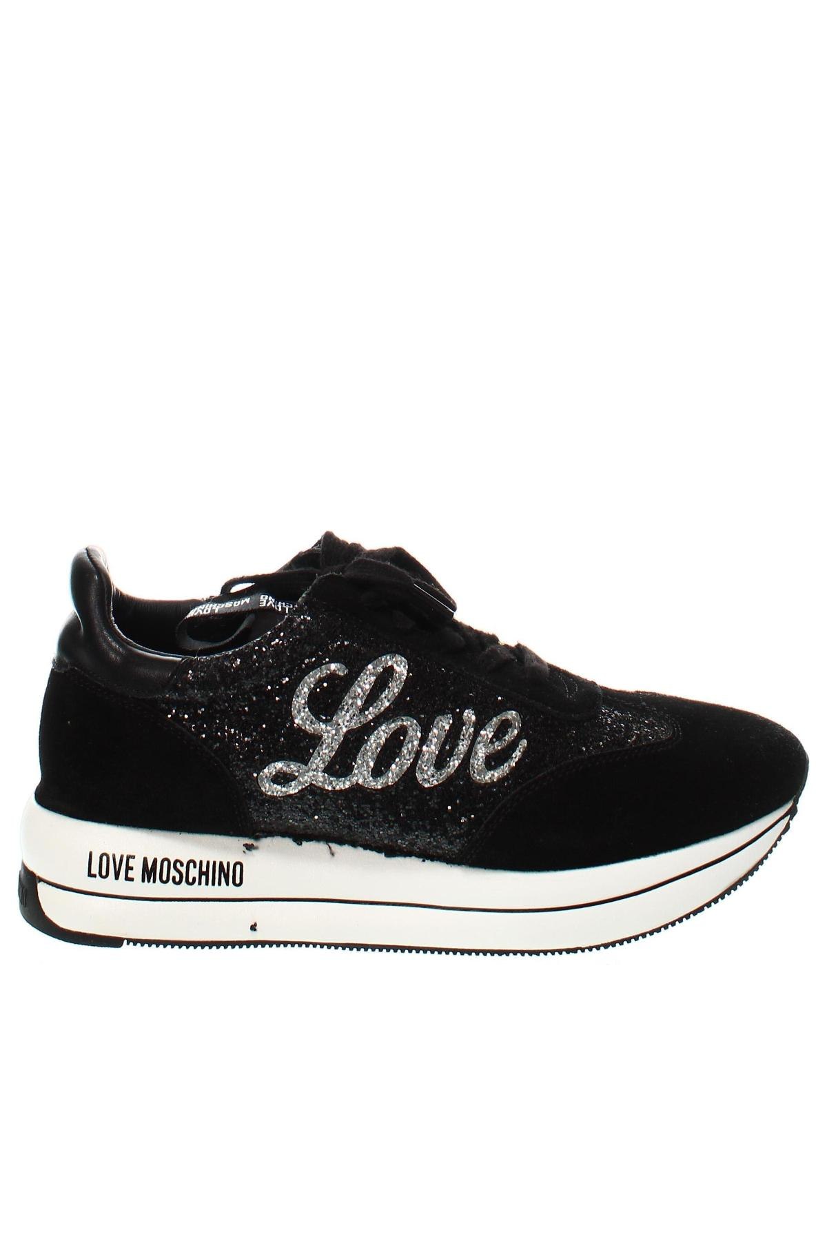 Dámske topánky  Love Moschino, Veľkosť 40, Farba Čierna, Cena  198,91 €