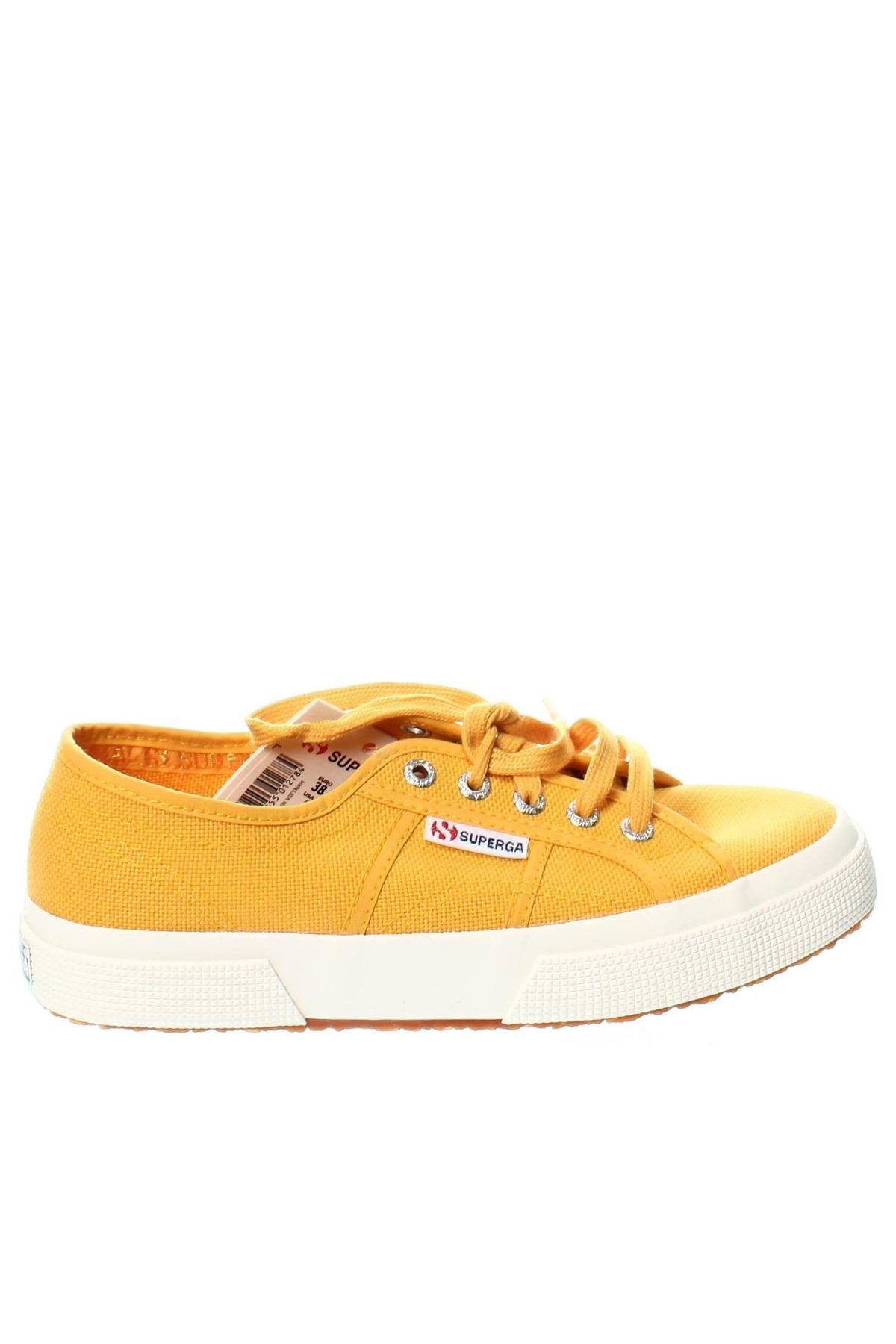 Дамски обувки Superga, Размер 38, Цвят Жълт, Цена 82,11 лв.