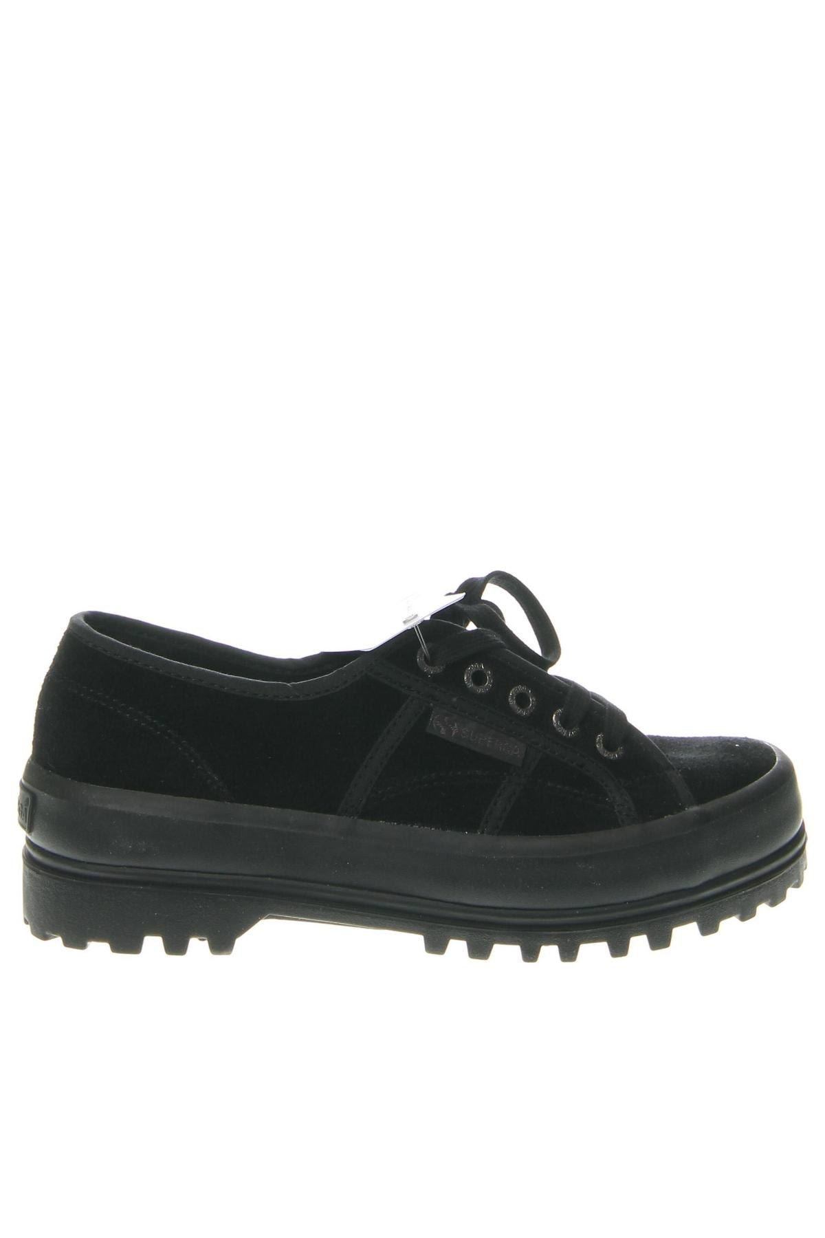 Дамски обувки Superga, Размер 37, Цвят Черен, Цена 109,62 лв.