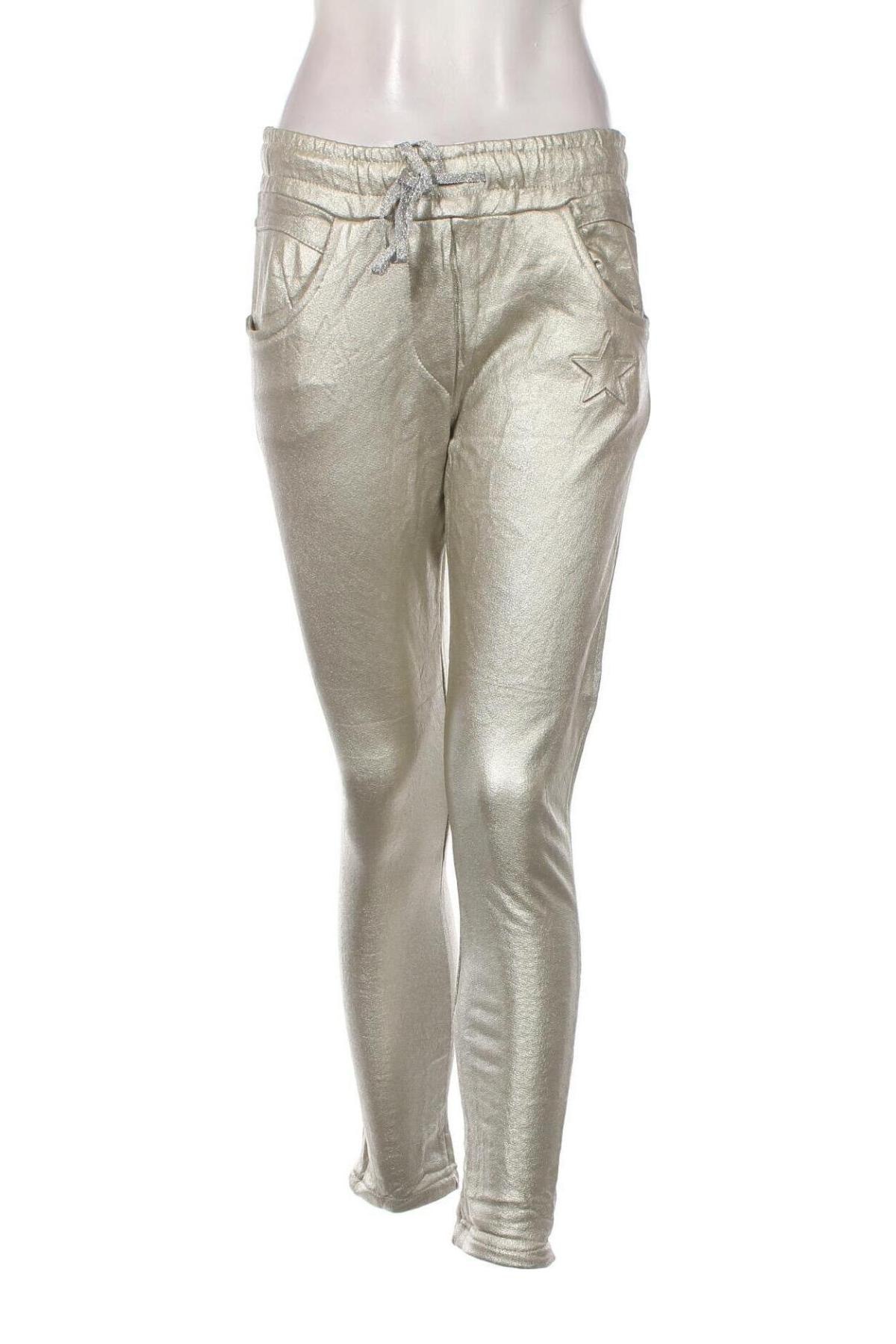 Pantaloni de femei, Mărime S, Culoare Argintiu, Preț 37,20 Lei
