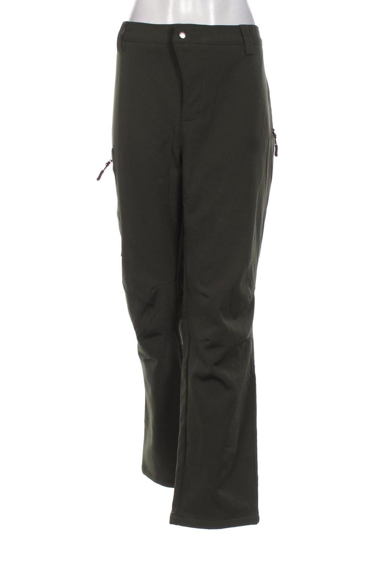 Дамски панталон, Размер XXL, Цвят Зелен, Цена 17,55 лв.