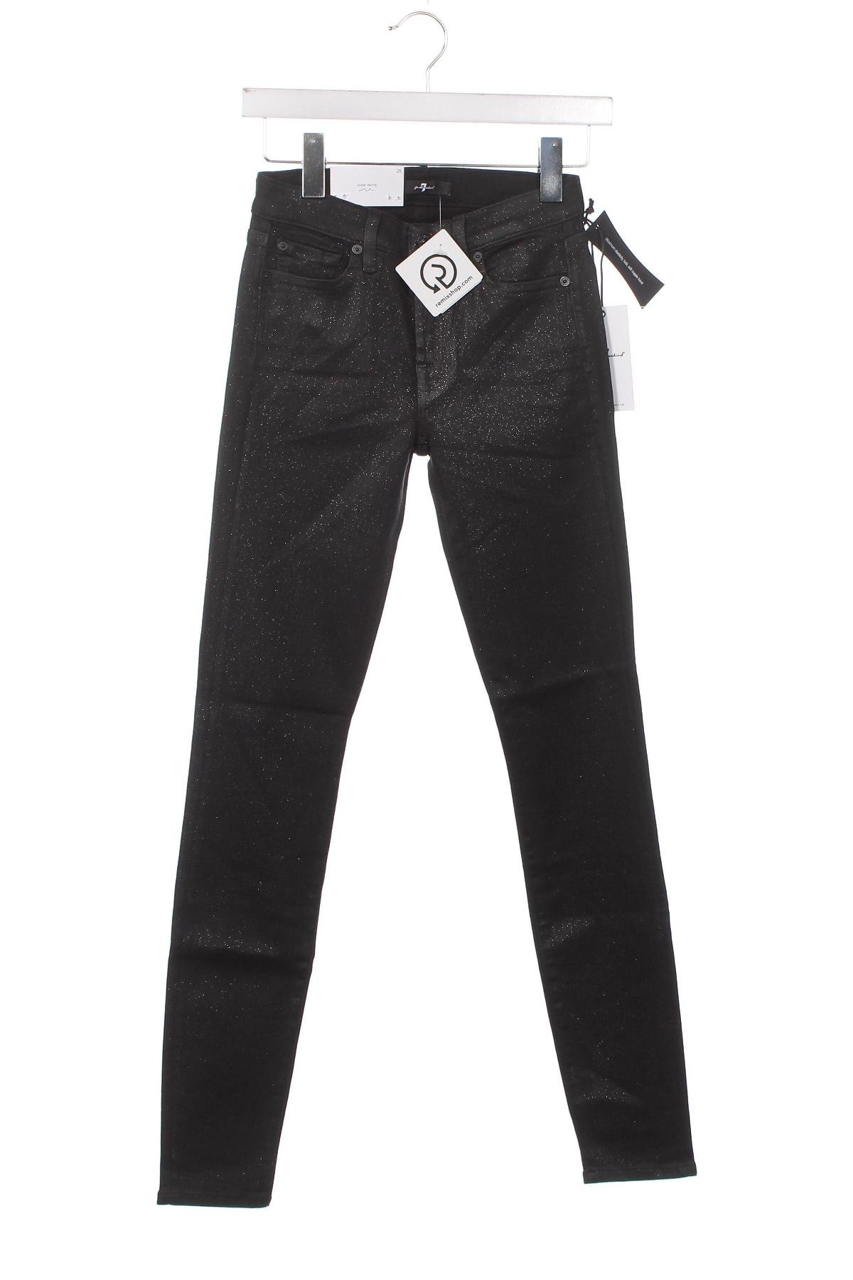 Pantaloni de femei 7 For All Mankind, Mărime XS, Culoare Negru, Preț 238,91 Lei