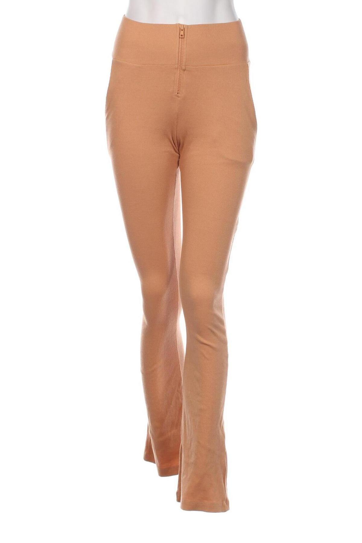 Pantaloni de femei ASYOU, Mărime S, Culoare Bej, Preț 115,13 Lei