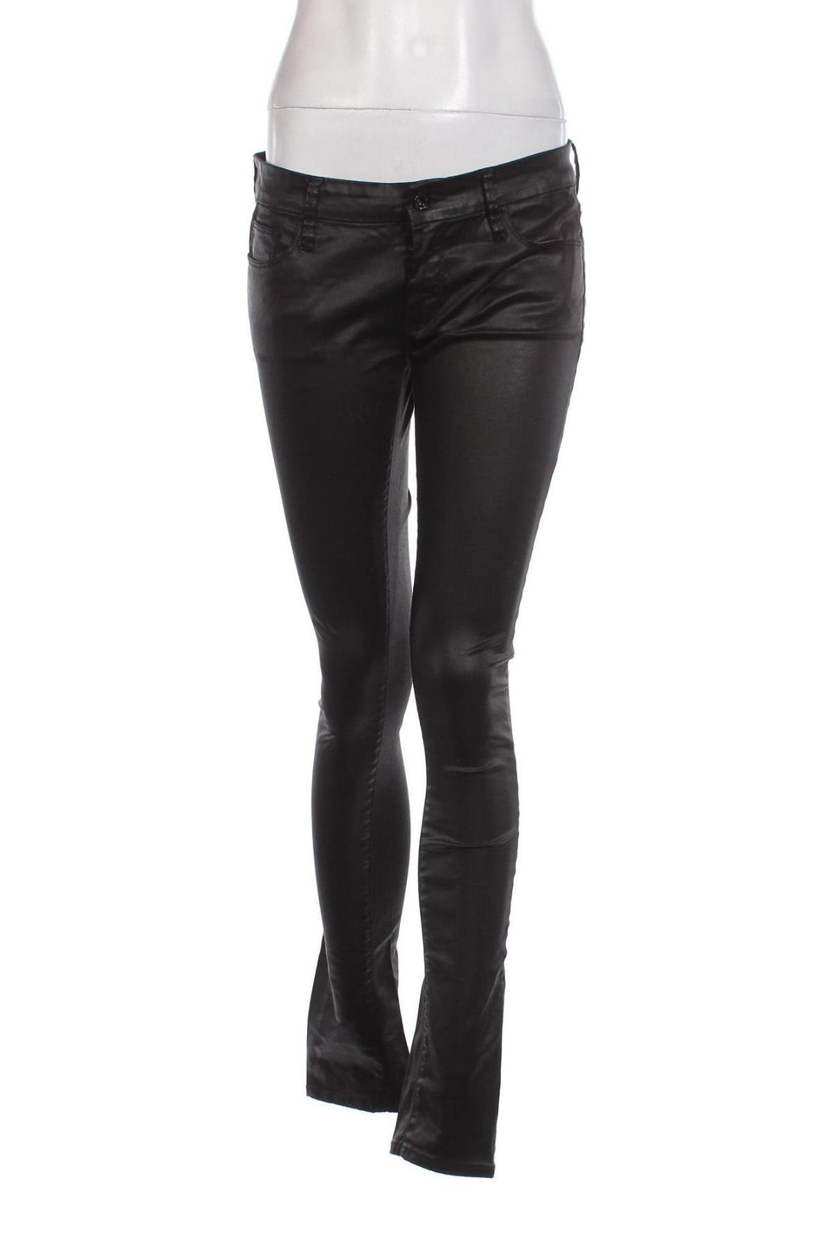 Дамски панталон Calvin Klein Jeans, Размер M, Цвят Черен, Цена 33,63 лв.