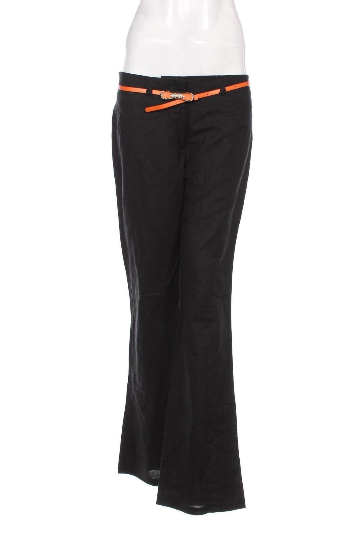 Γυναικείο παντελόνι Camaieu, Μέγεθος M, Χρώμα Μαύρο, Τιμή 3,71 €