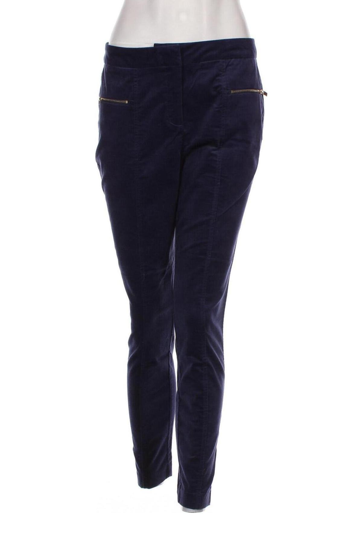 Pantaloni de femei Cortefiel, Mărime M, Culoare Albastru, Preț 28,62 Lei