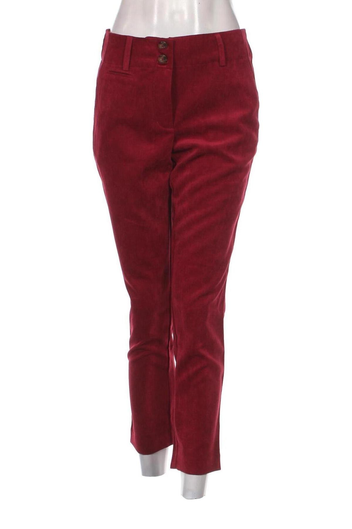 Γυναικείο παντελόνι Cortefiel, Μέγεθος S, Χρώμα Κόκκινο, Τιμή 8,52 €