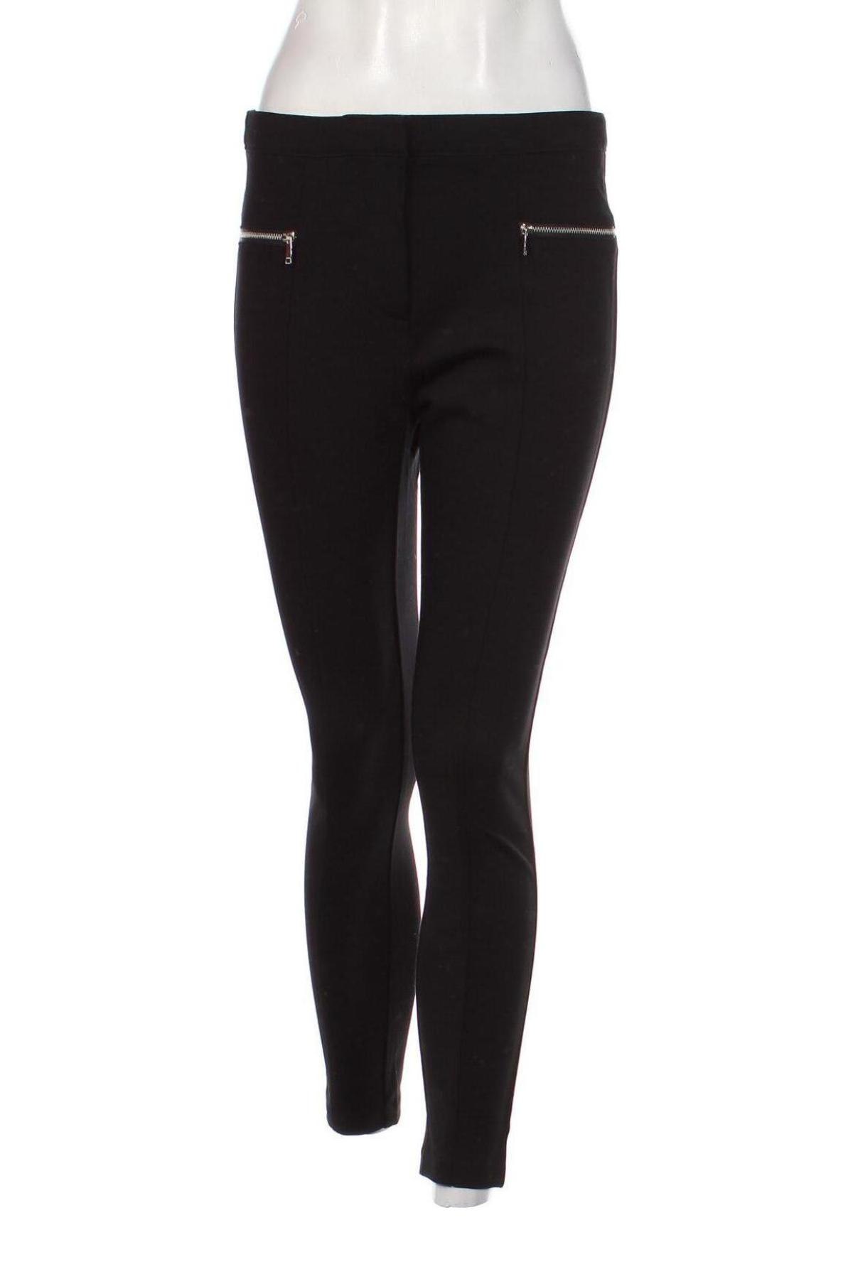 Дамски панталон F&F, Размер M, Цвят Черен, Цена 10,73 лв.