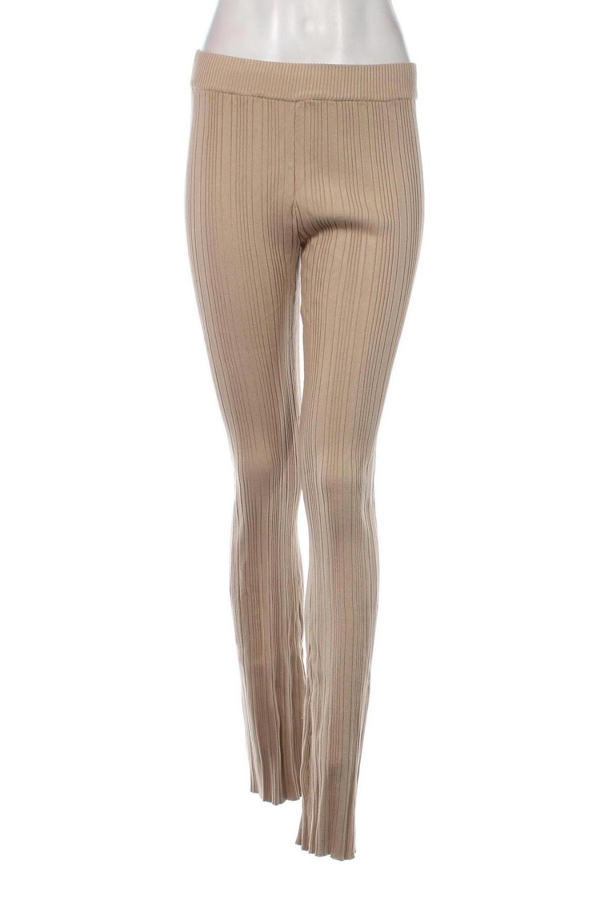 Γυναικείο παντελόνι Gina Tricot, Μέγεθος M, Χρώμα  Μπέζ, Τιμή 15,02 €