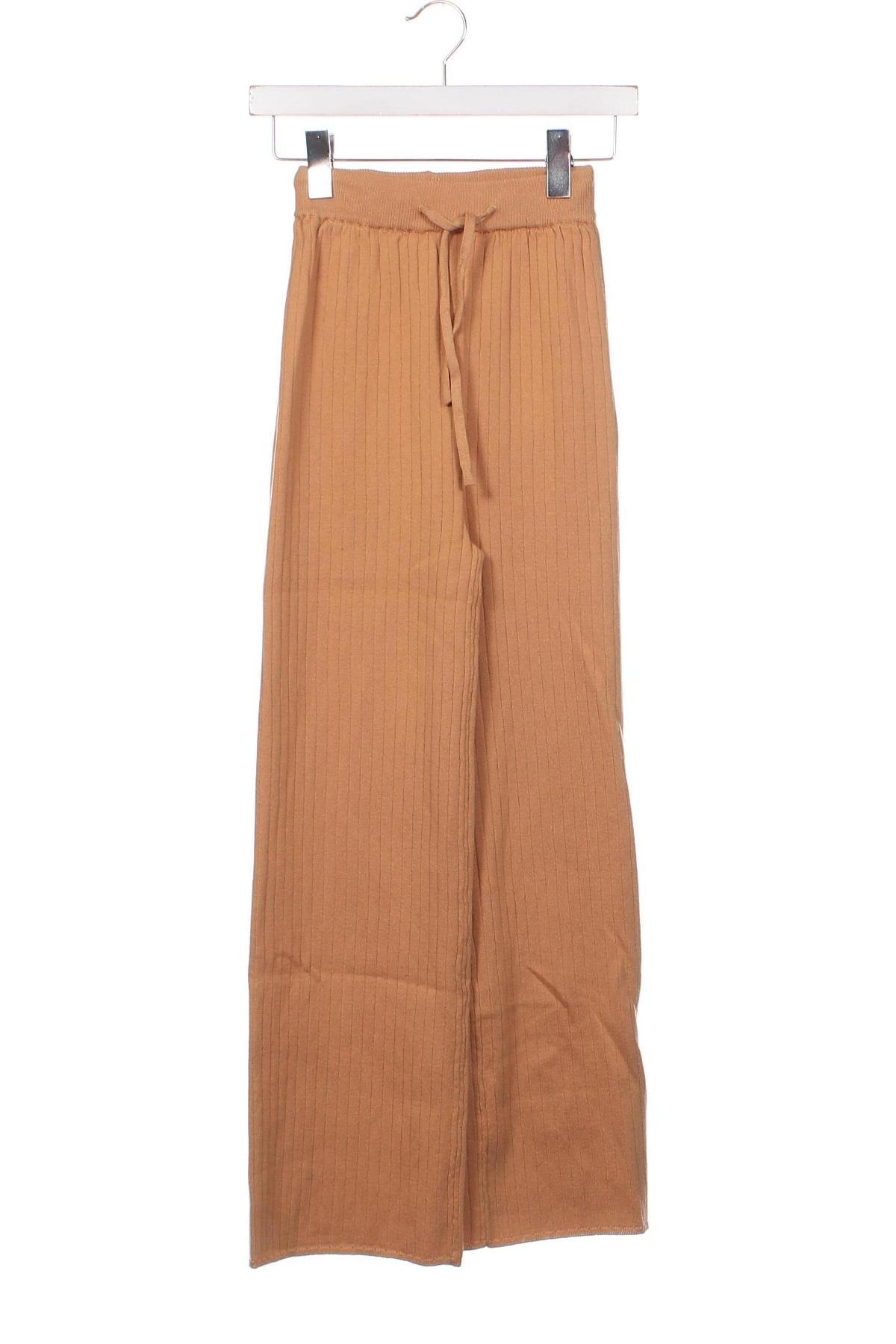 Γυναικείο παντελόνι Glamorous, Μέγεθος XS, Χρώμα  Μπέζ, Τιμή 25,89 €