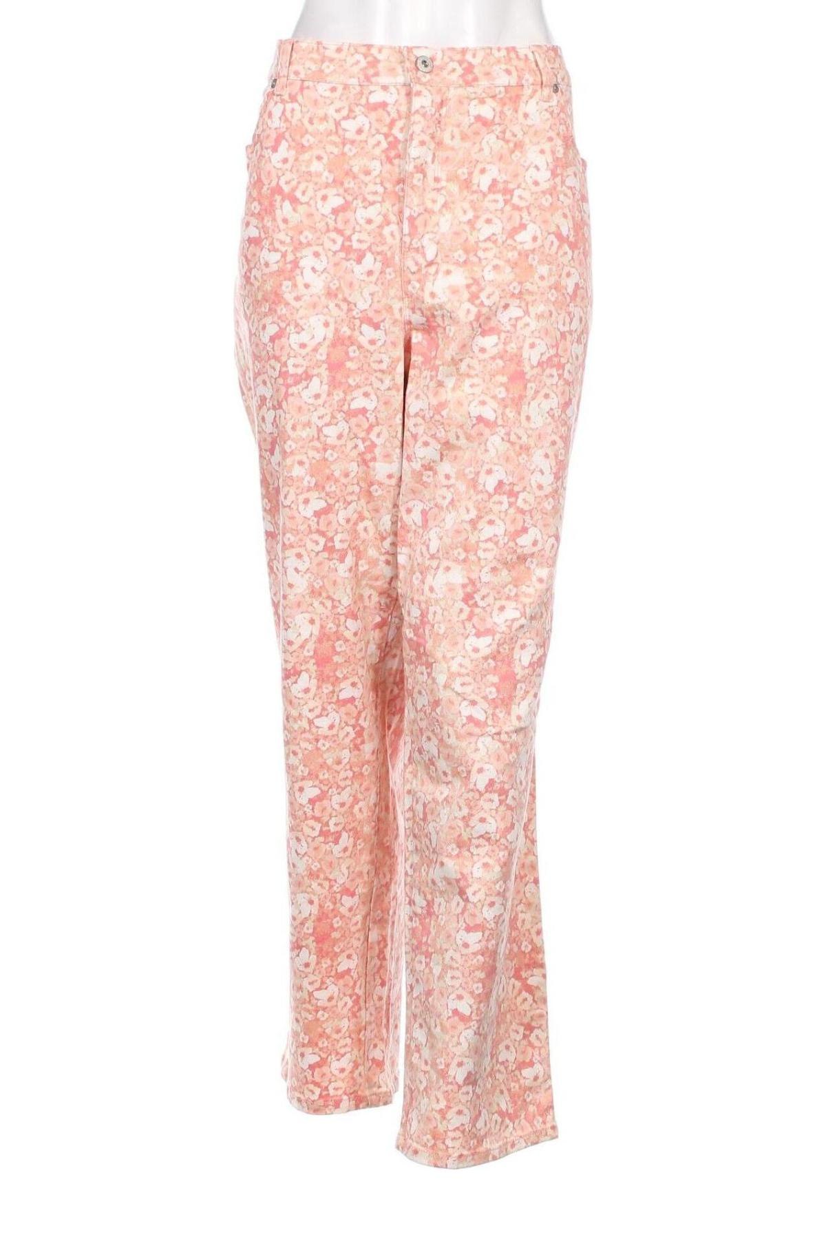 Γυναικείο παντελόνι Gloria Vanderbilt, Μέγεθος 3XL, Χρώμα Πολύχρωμο, Τιμή 14,83 €