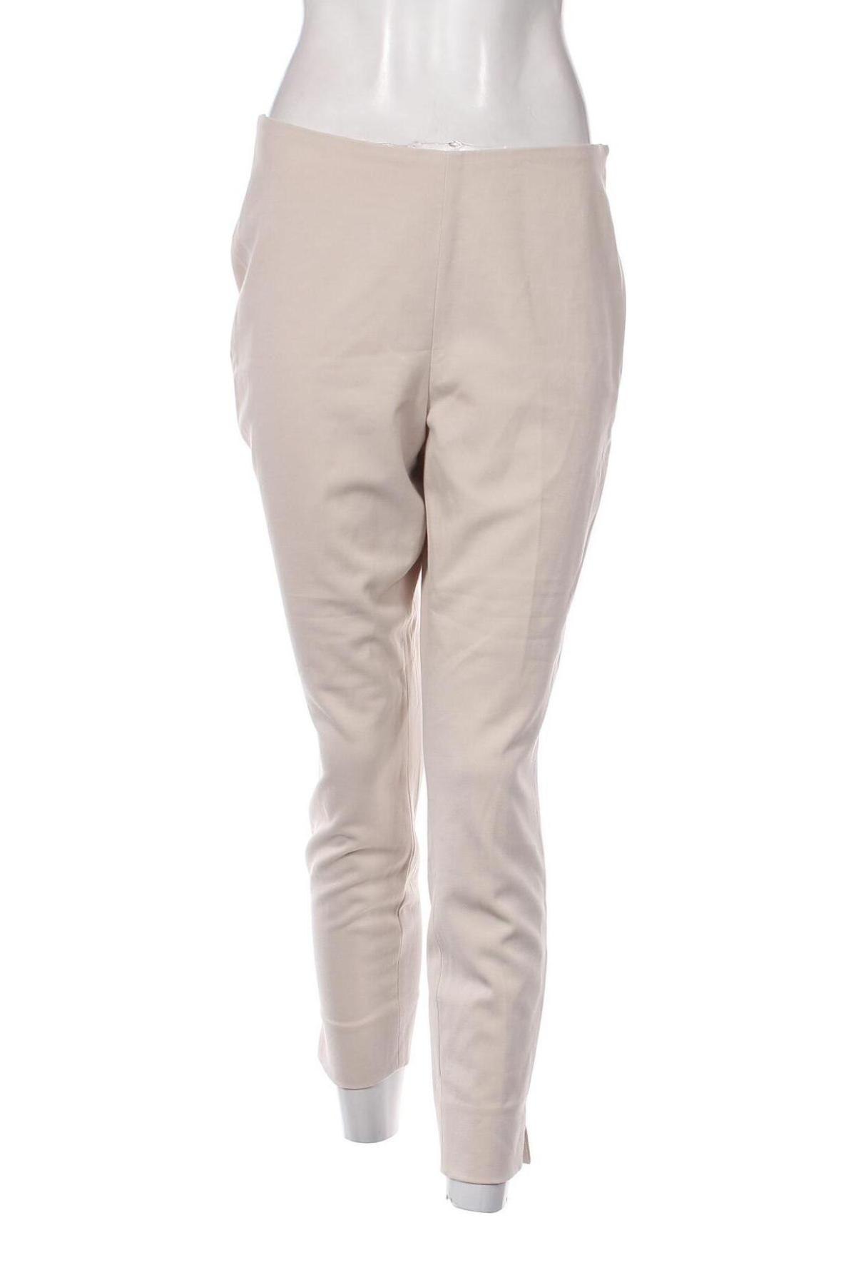 Дамски панталон H&M, Размер M, Цвят Бежов, Цена 9,86 лв.