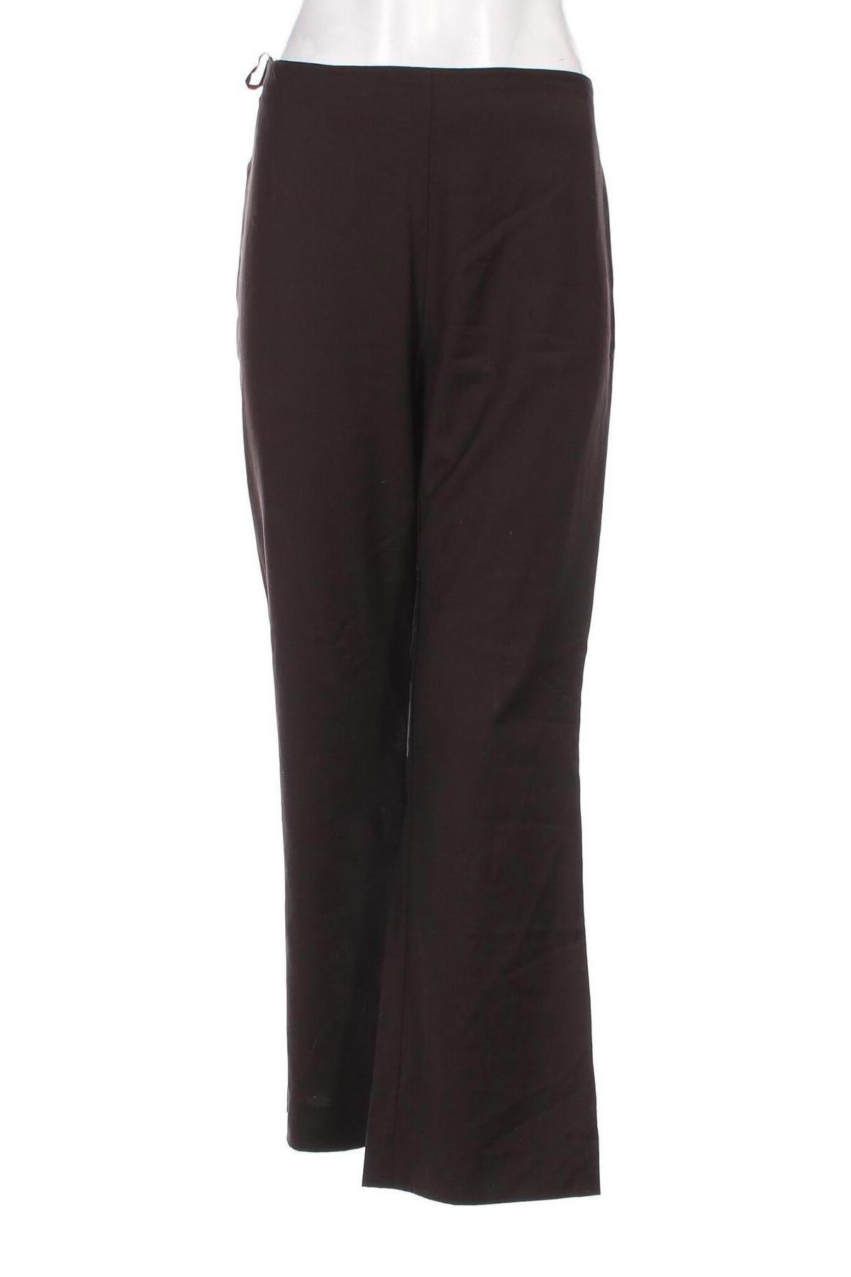 Pantaloni de femei Hugo Boss, Mărime L, Culoare Maro, Preț 268,67 Lei