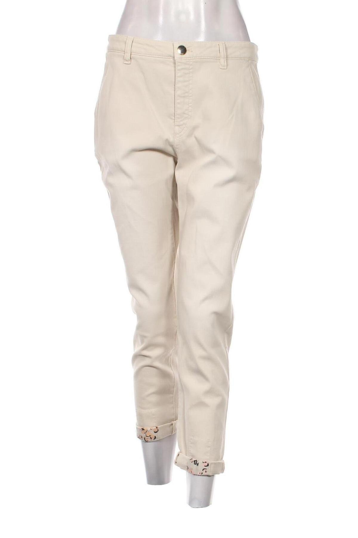 Γυναικείο παντελόνι Marc Cain, Μέγεθος M, Χρώμα  Μπέζ, Τιμή 81,28 €