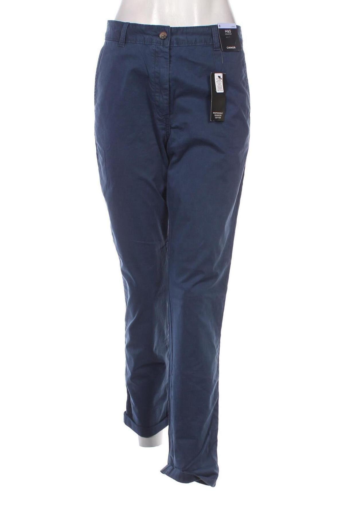Damenhose Marks & Spencer, Größe S, Farbe Blau, Preis 18,65 €