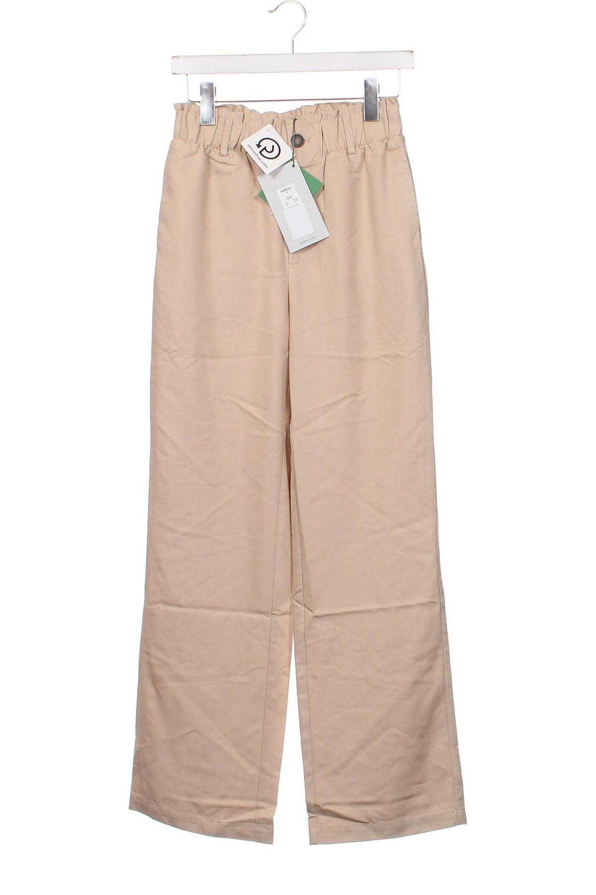 Γυναικείο παντελόνι Minimum, Μέγεθος XS, Χρώμα  Μπέζ, Τιμή 20,10 €