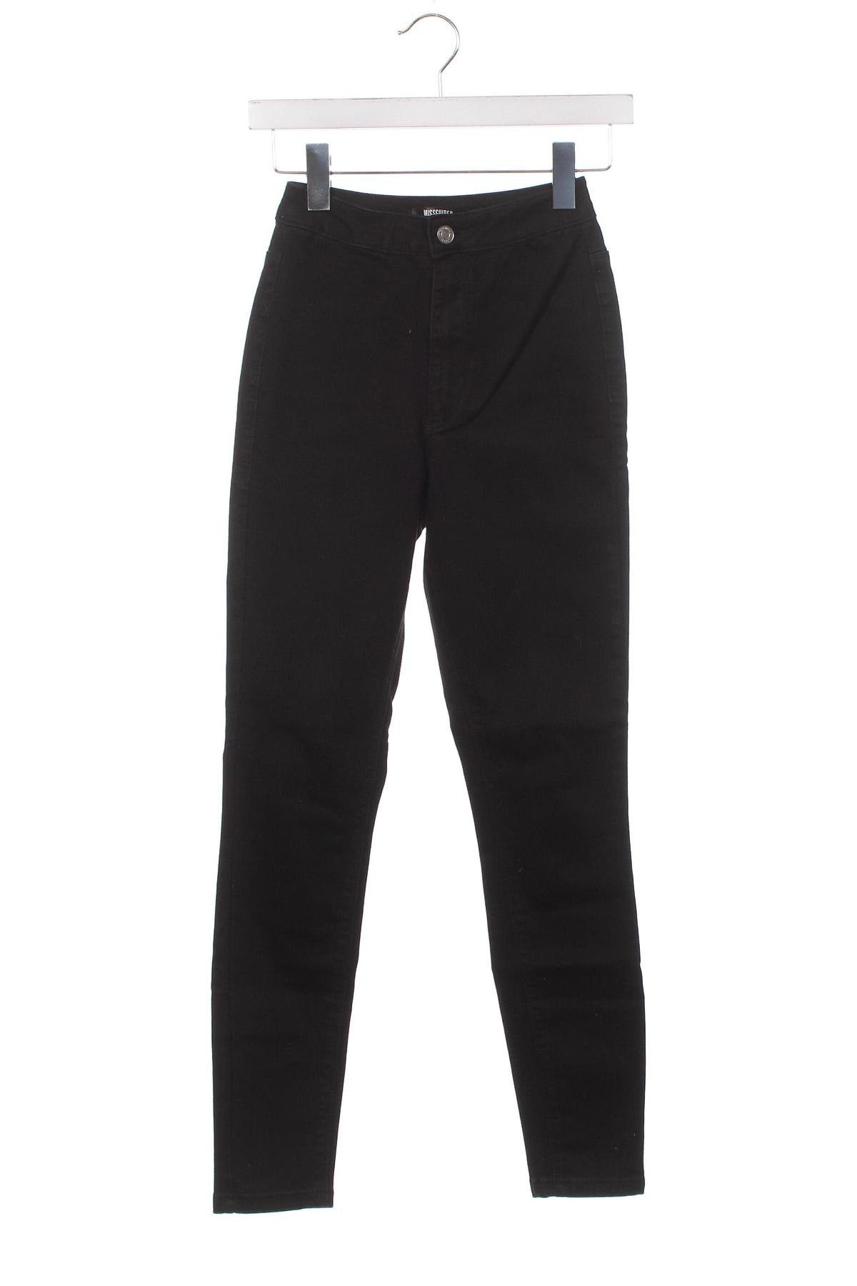 Дамски панталон Missguided, Размер XXS, Цвят Черен, Цена 11,96 лв.