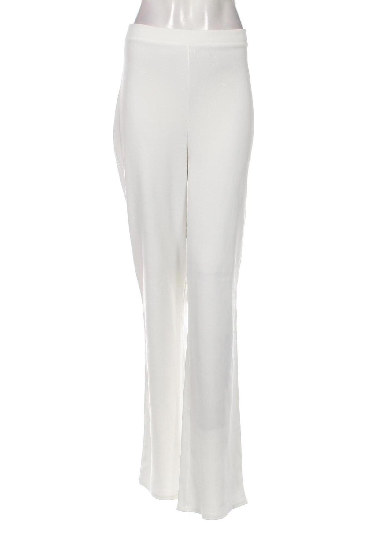 Дамски панталон Missguided, Размер XL, Цвят Бял, Цена 15,65 лв.