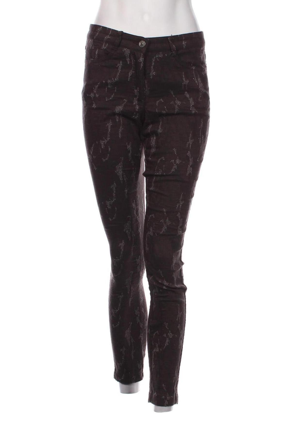 Pantaloni de femei Monari, Mărime S, Culoare Maro, Preț 31,05 Lei