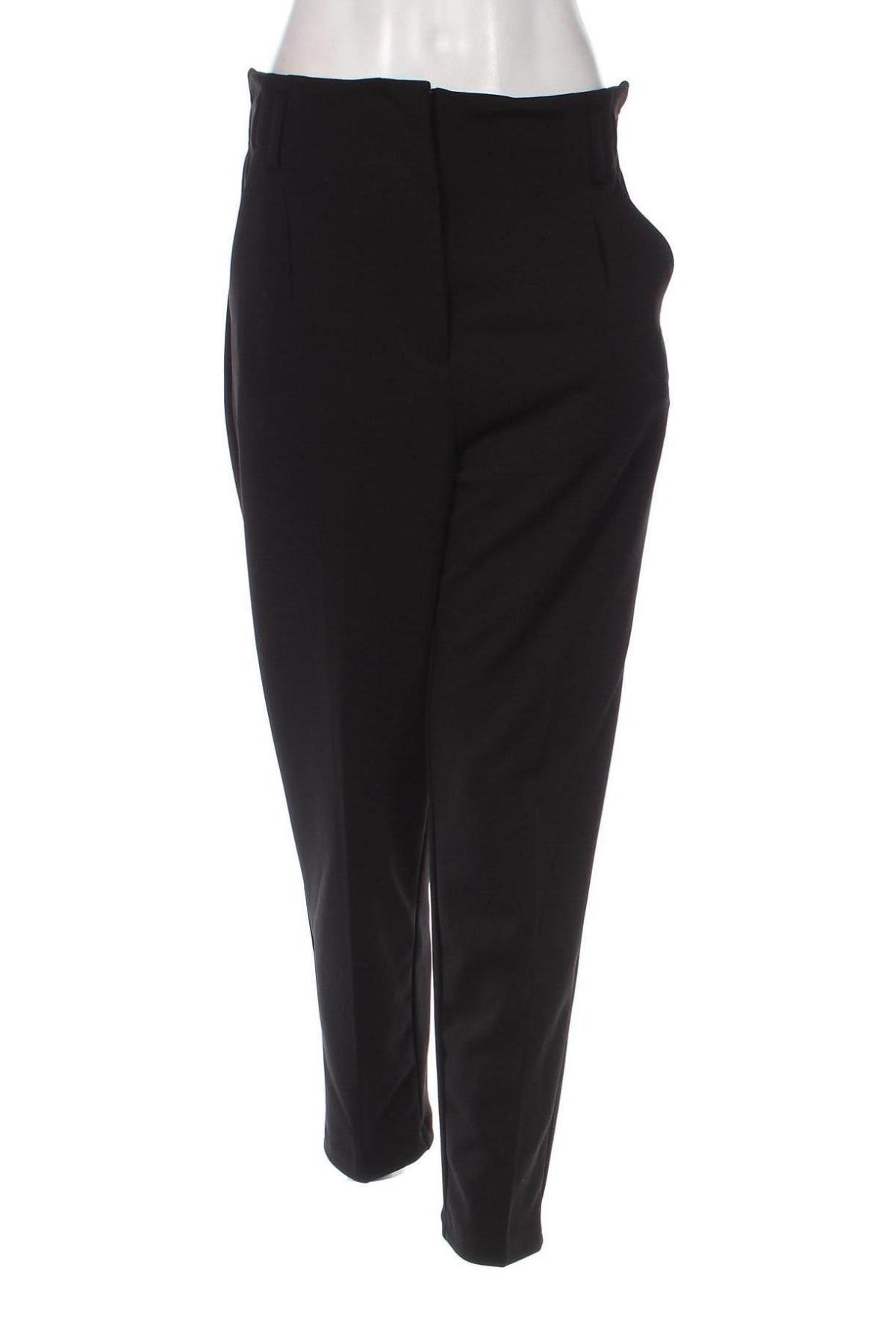 Γυναικείο παντελόνι Motivi, Μέγεθος L, Χρώμα Μαύρο, Τιμή 13,42 €
