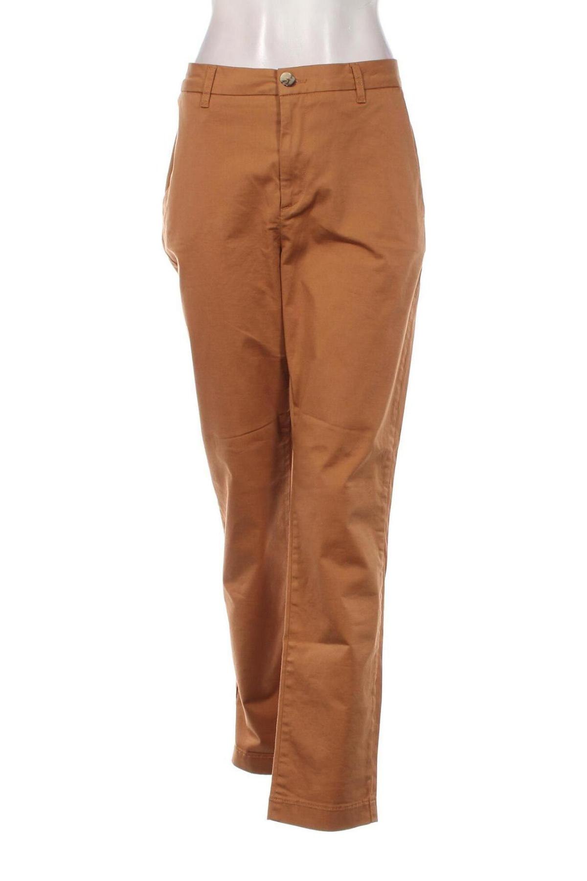 Pantaloni de femei Numph, Mărime L, Culoare Bej, Preț 138,55 Lei
